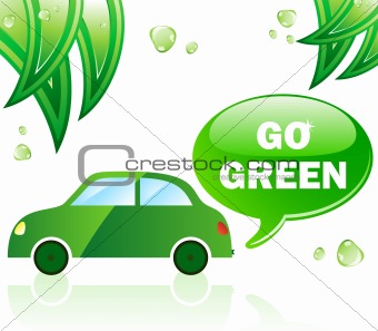 Go Green Ecology Car