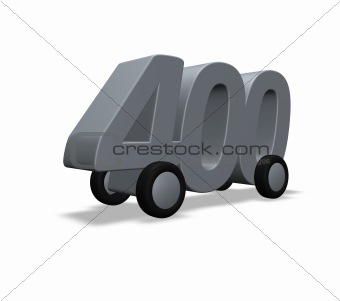 four hundred on wheels