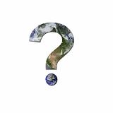 Earth question mark
