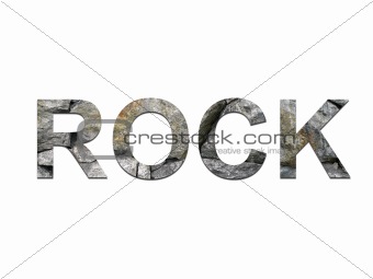 Rock letters