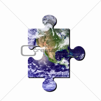 Earth jigsaw puzzle