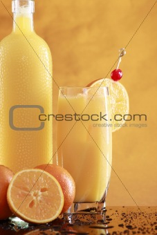 Orange juice or Screwdriver Cocktail