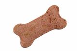 Isolated dog biscuit