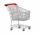 Shopping cart vector illustration