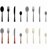 Cutlery vectors