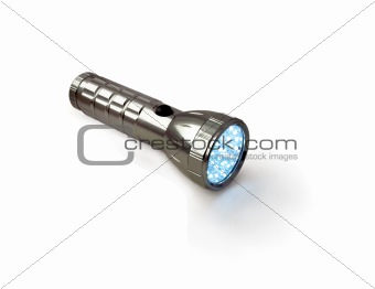 Modern pocket flashlight.