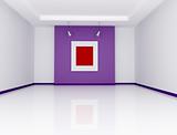 minimalist art gallery
