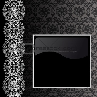 Black and silver background 