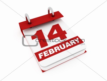 valentine's day calendar