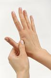 reflexotherapy hand massage