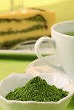 Matcha green tea powder