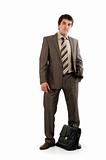  Businessman with briefcase