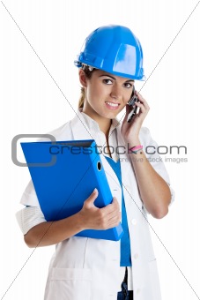 Female technician