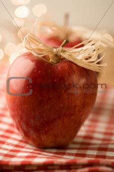 Red Christmas Apple