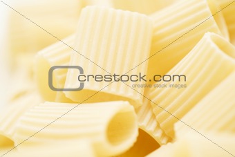 Close-up of uncooked pasta