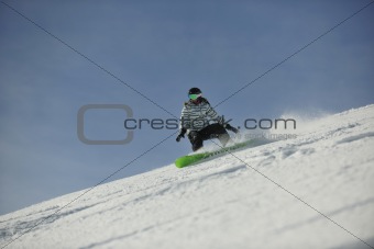 snowboard woman