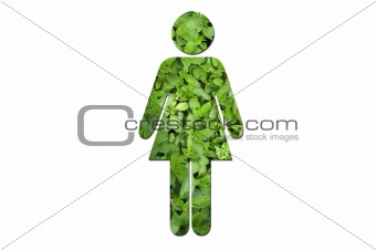 Ecological woman