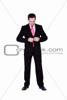 Businessman Dressing Up
