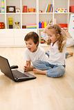 Stressed kids about to win online game