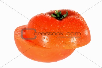 Red Tomato in Drops