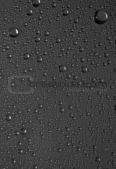 Dark water drop background