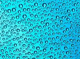 Blue water drop background