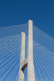 detail of  bridge in Lisbon, Portugal