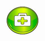 First aid kit button