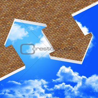 image 3d of house icon