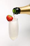 Champagne and Strawberry