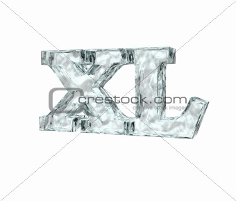 frozen letters xl