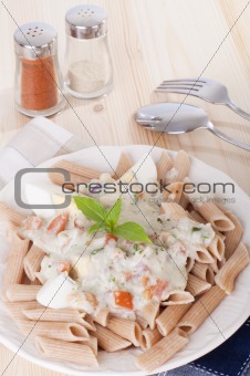 Spaghetti carbonara pasta