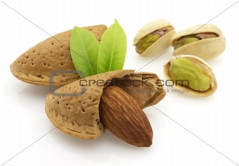 Pistachio and almond