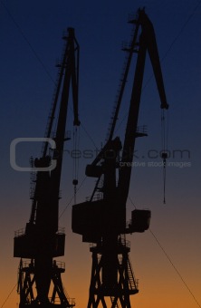 port cranes