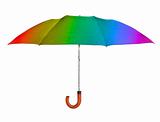 multicolored umbrella 