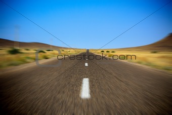 fast empy road