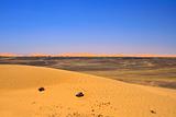 Edge of Sahara desert