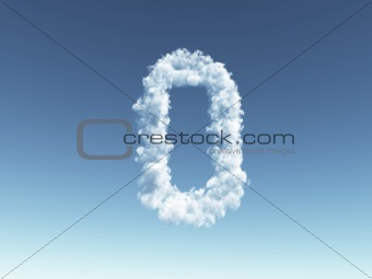 cloudy letter o