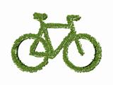 grass bicycle symbol