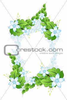 Spring Flowers frame