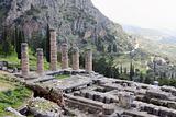 The Ruins of Temple of Apollo, Delphi