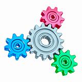 abstract gears