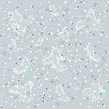 WINTER TEXTURE WITH SNOWFLAKES