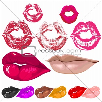 lips kiss