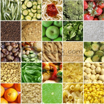 Food collage