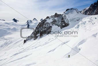 Man's skiing