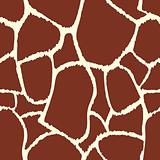 Giraffe vector seamless pattern texture