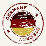 germany ink stamp