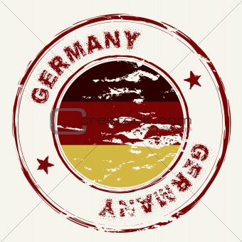 germany ink stamp