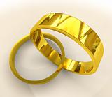 gold wedding rings